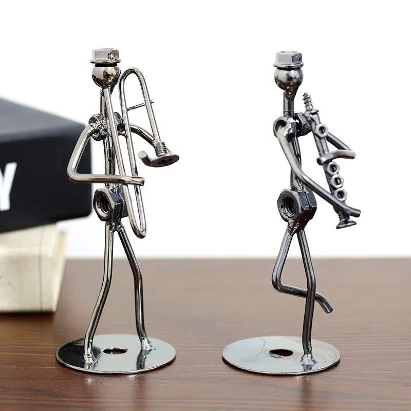 Christmas gifts personality music Ironman band shape metal handicraft home decoration men and women birthday gift