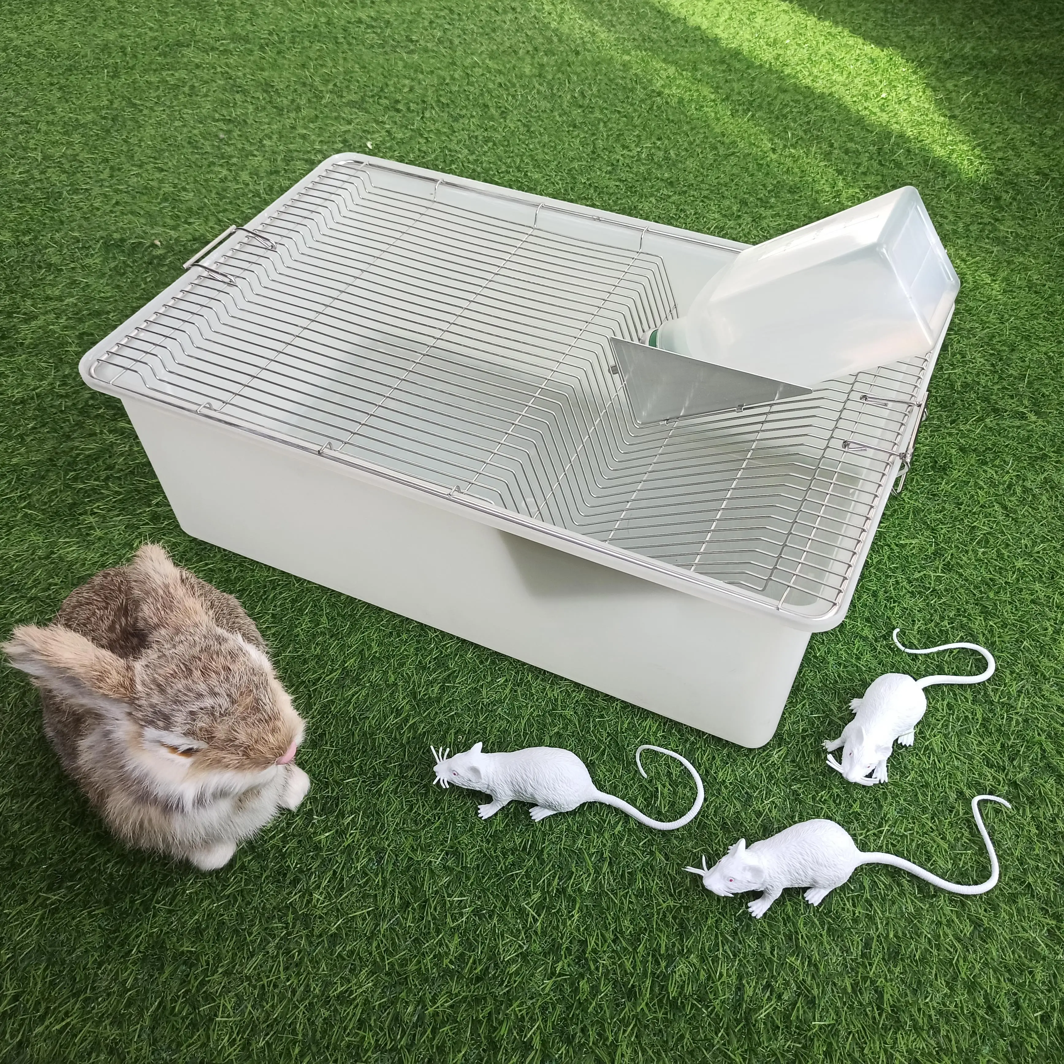 Rat Breeding bins Rodent Laboratory Cage Lab Cage Mice Tub Laboratory Rat Mouse Breeding Cages