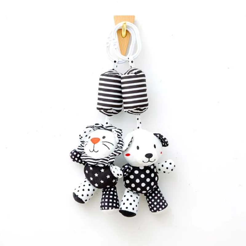 Изысканная ручная работа детская активность животное кроватка колокольчик подвеска подставка детский мобильный телефон