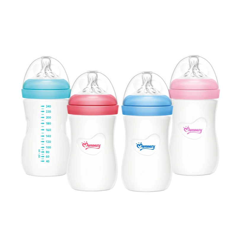 
Borosilicate Glass Feeding Bottle 240ml MOQ One Carton Factory Directly Supply 
