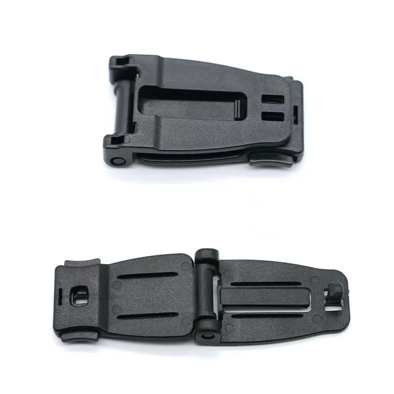 Outdoor EDC equipment Tactical backpack webbing connection fixed climbing rope plastic Quick remove padlock molle buckle clip