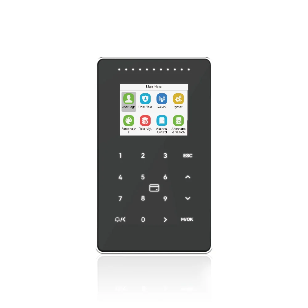 IP65 водонепроницаемое устройство для распознавания нескольких карт посещаемость и контроль доступа с TCP/IP Wi-Fi опционально