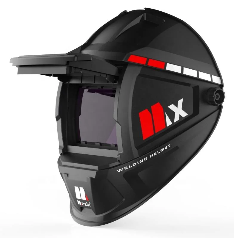 
High quality Large View Screen Welding Helmet Pro Solar Auto Darkening Weld helmetTrue Color 