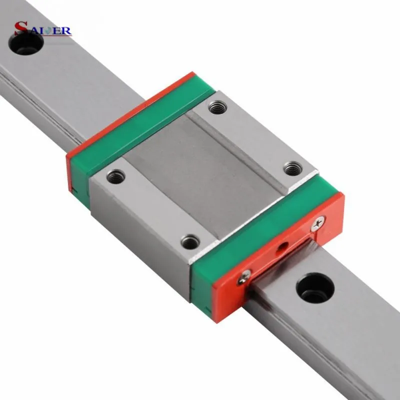 High quality MGN linear guide rail 200mm 500mm 1000mm bearing miniature linear guide with MGN7C MGN9C MGN12C MGN15C block carria
