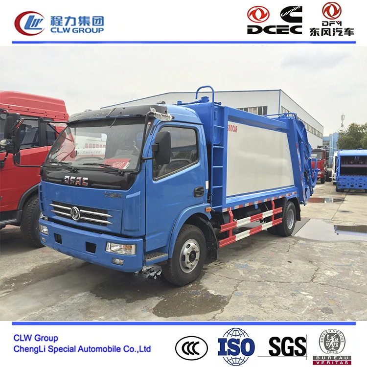 Dongfeng 6 m3 грузовик для уплотнения мусора
