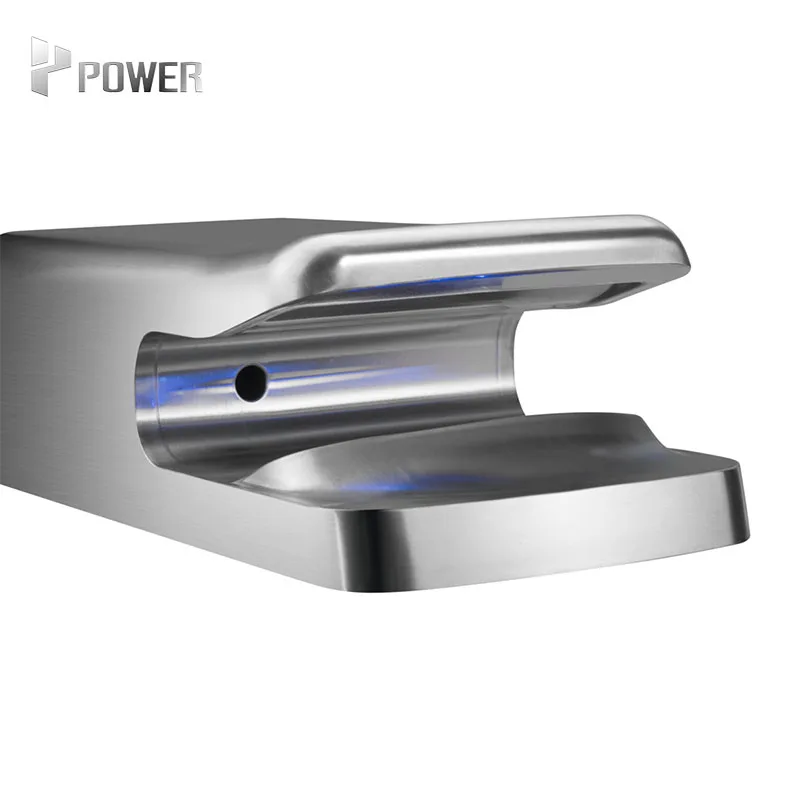  Ручная сушилка из нержавеющей стали Power 304 водонепроницаемая IP34 jet двусторонняя бесшовная автоматическая для