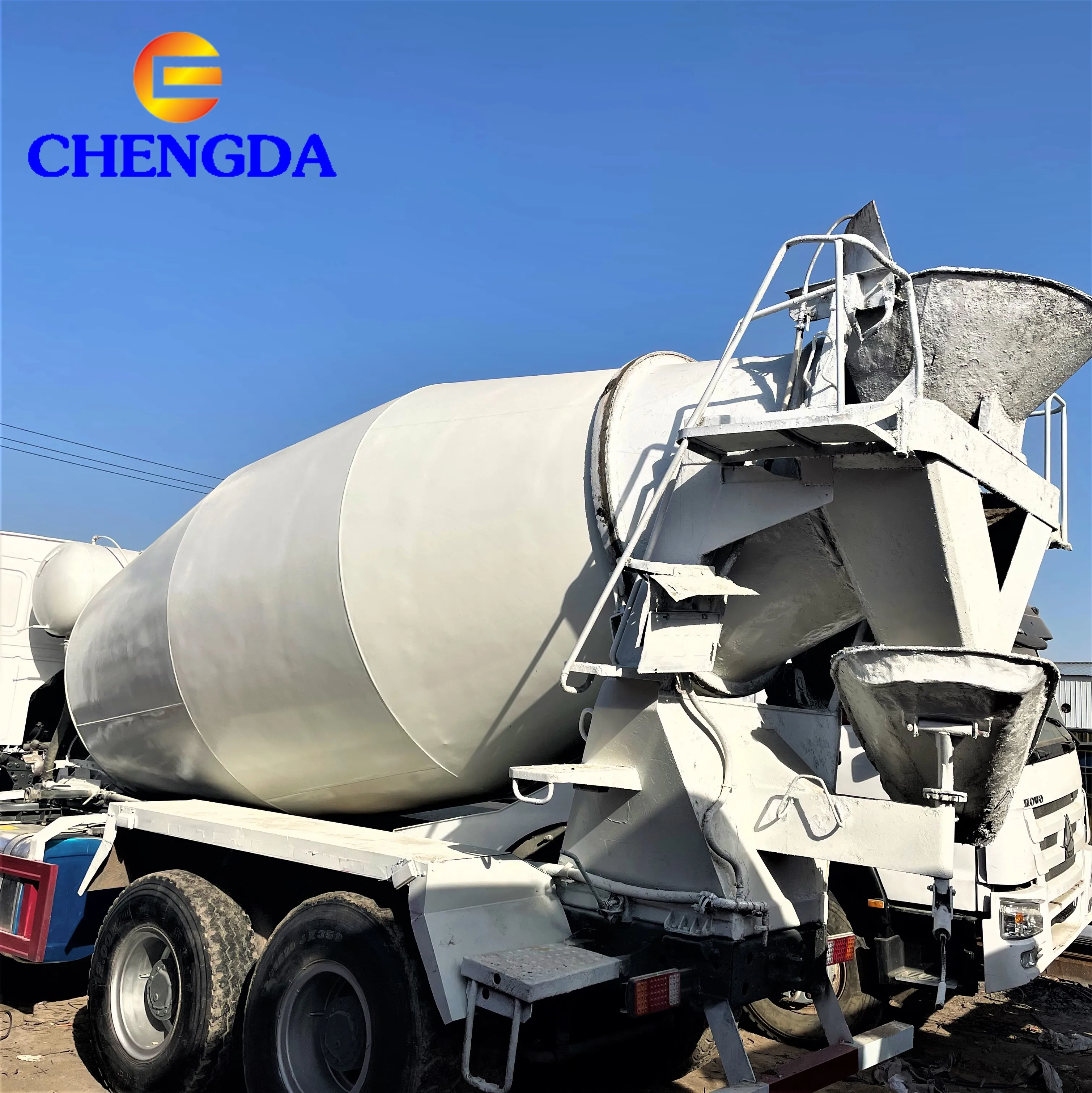 HOWO 8CBM 6x4 б/у Миксер для