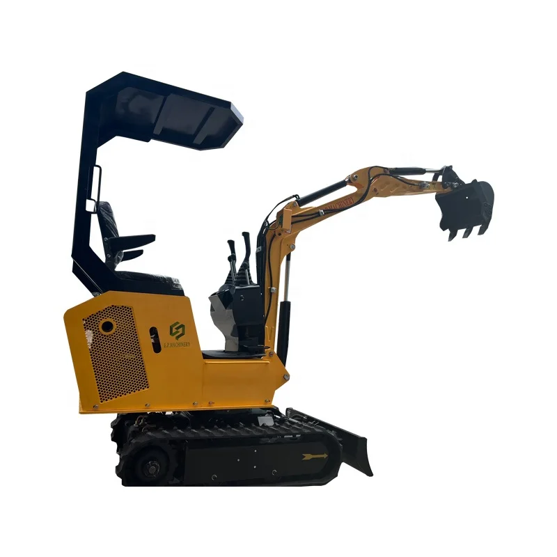 E.P Multifunctional Agricultural Import Heavy Equipment Machinery Micro Smallest Compact Digging Machine With Kubota Engine