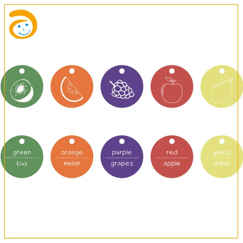 Silicone Teether Educational Toys Learn Characters Flash Card Teething Toy