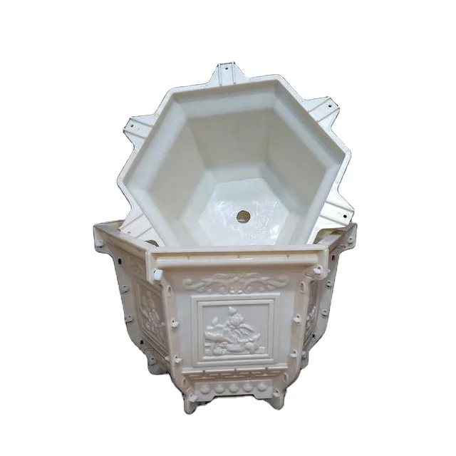 Пластиковые формы для бетонного плантатора силиконовая форма