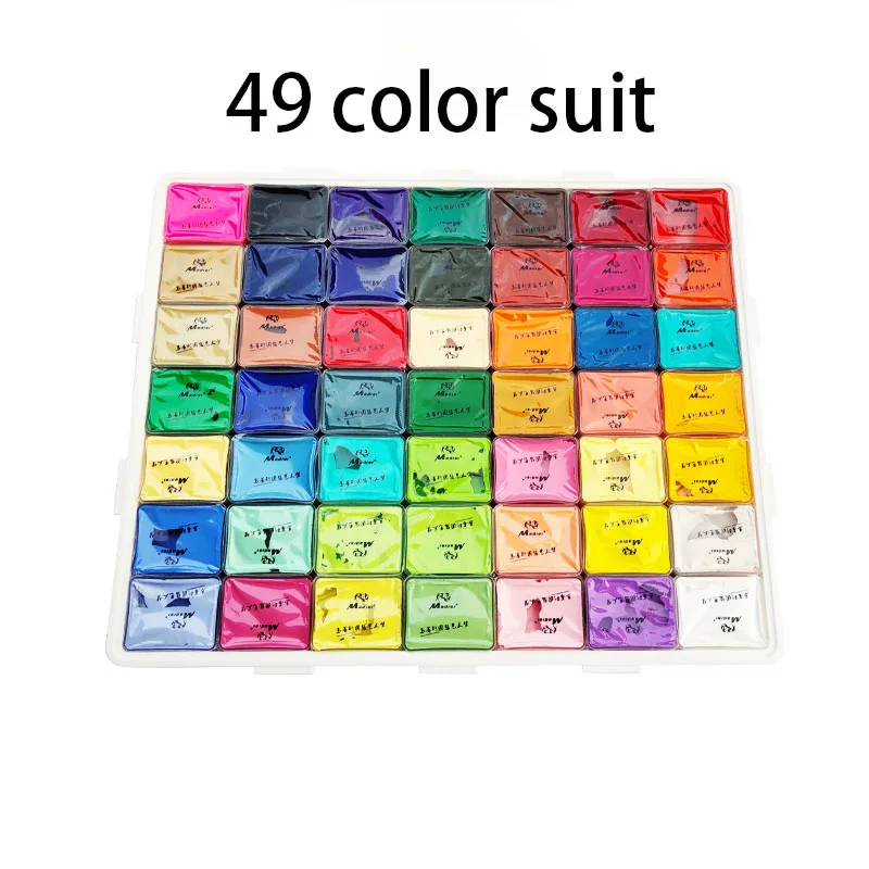 Jelly cup easy to carry set 80ml gouache paint watercolor paint for art student art