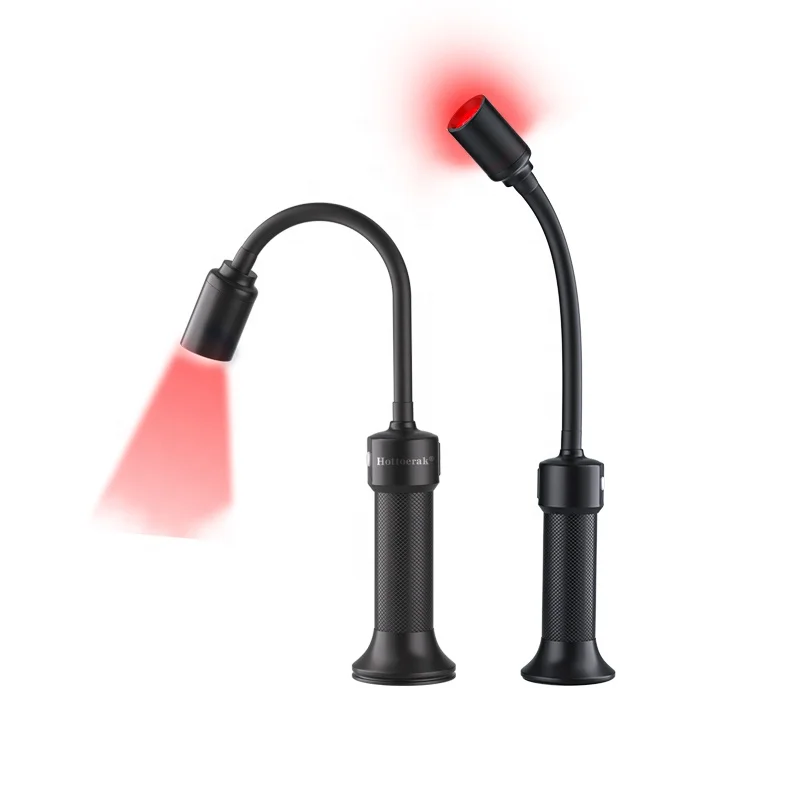 365 Nanometer Ultraviolet LED Flashlight U-Disk Charging Powerful Near-Infrared Scorpion Marking Ore Red Light Therapy Wand