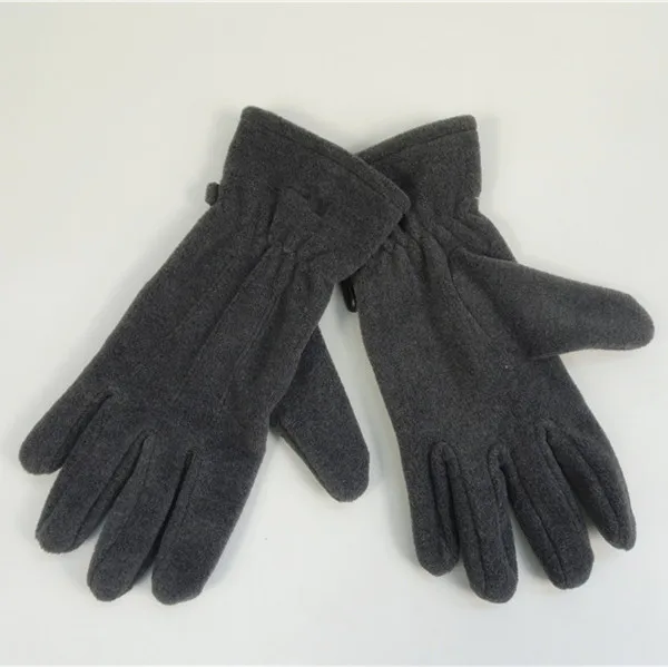 Мужские однослойные флисовые перчатки из вереска