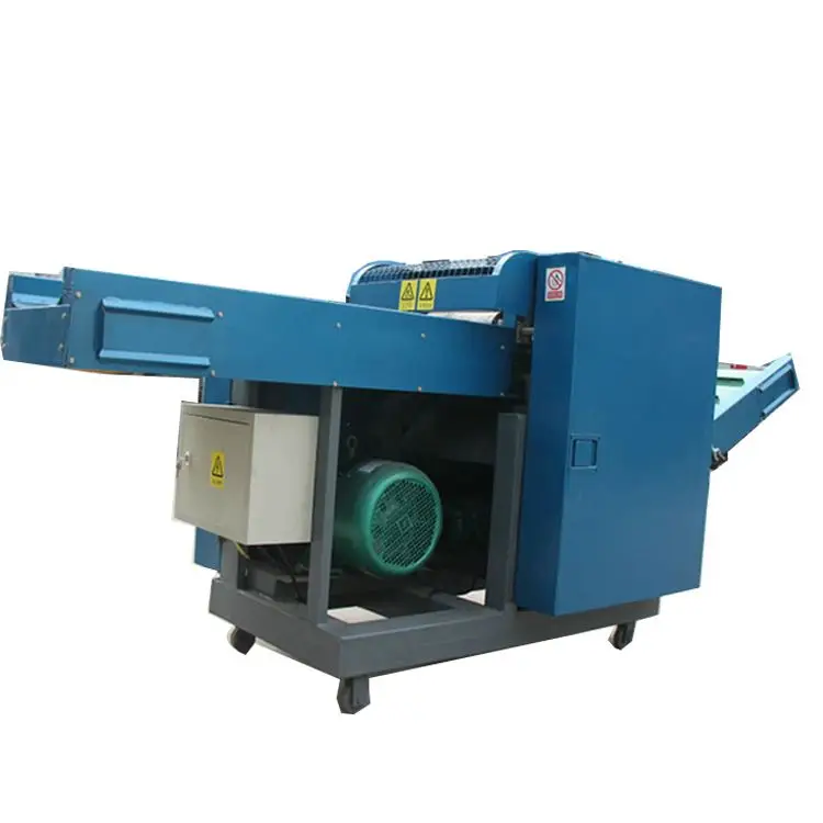 Factory Direct Supply Waste Yarn Fiber Cloth Textile Cutter Cotton Waste Recycling Machine