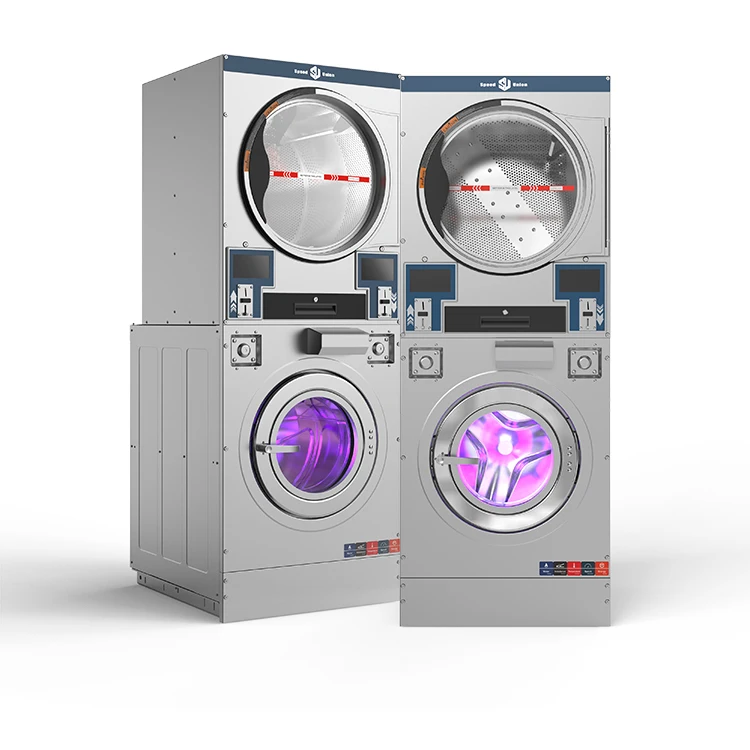 20kg Commercial Coin Laundry Washer And Dryers Laundromat Washing Machines