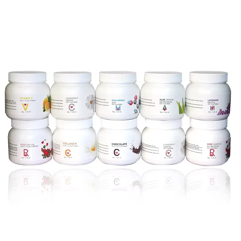 Wholesale Private Label Jelly Mask Powder Beauty SPA Chocolate Hydro Jelly Masks