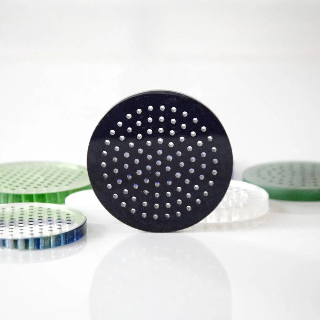 
 Стеклянный диск для фильтрации сотового диска, бессвинцовое стекло  