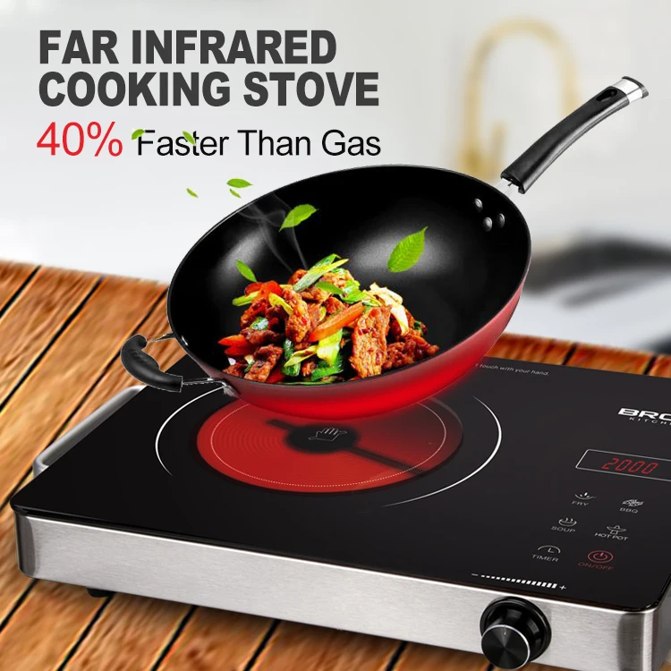 BBQ Grill Electric Cooktops Induction Stove Infrared Cooker