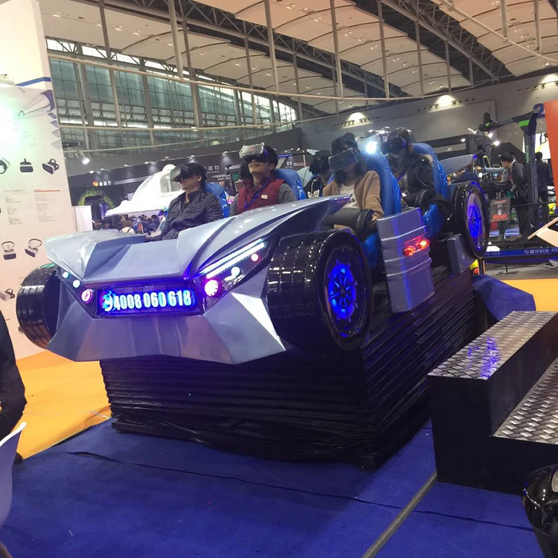 Theme Park VR 9D Cinema Virtual Reality 6Dof  Motion Platform  6 Seat Starship  VR Cinema  Simulator