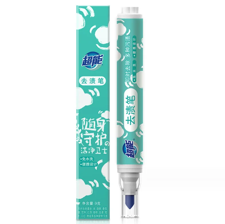 Clean Pen Cleaning Detergent Clothes Grease Stain Removal Erase Scouring Pen Home Textile Emergency Decontamination Cleaner