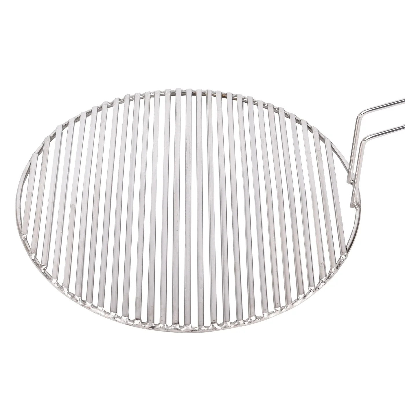 Stainless steel BBQ barbecue grills Mesh with wooden handle charcoal BBQ Accessories for outdoor grill