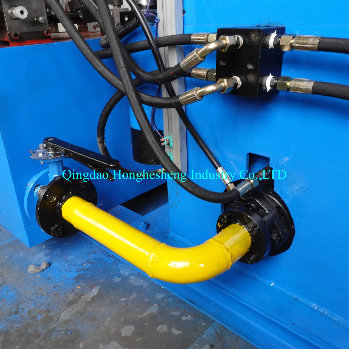 Two-Station Type Hydraulic Plate Rubber Vulcanizing Press Machine for Ceramic Brake Pad Production