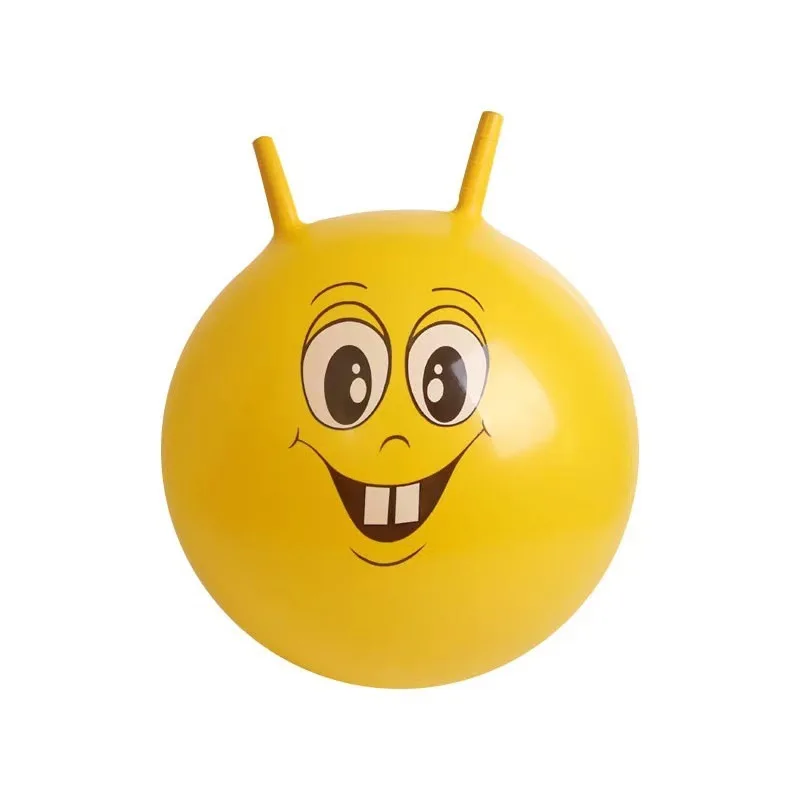 Hot sales Fitness Home Use Anti burst Pvc Printed Carton Jumping Ball Toys for Children