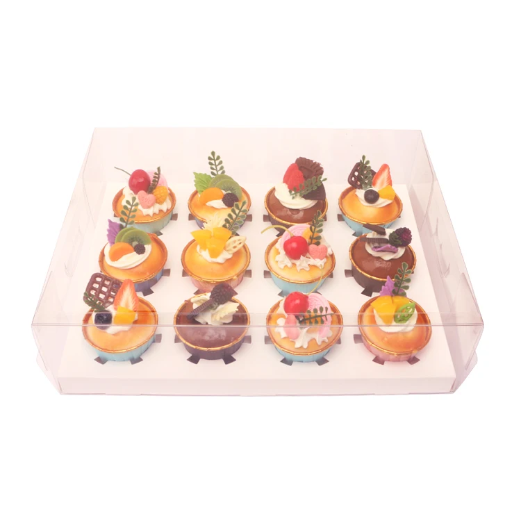 High Quality Service Birthday Custom Cupcake Mini Cake Boxes Bakery Packaging Box