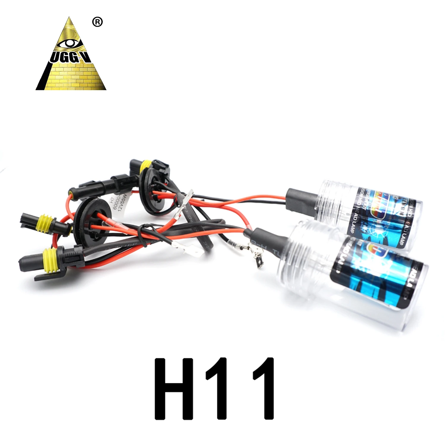 Ксеноновая лампа H3 HID от производителя автомобильная фара H7 ксеноновые лампы 35 Вт 55 6000 К 8000 10000 CE белая 2000