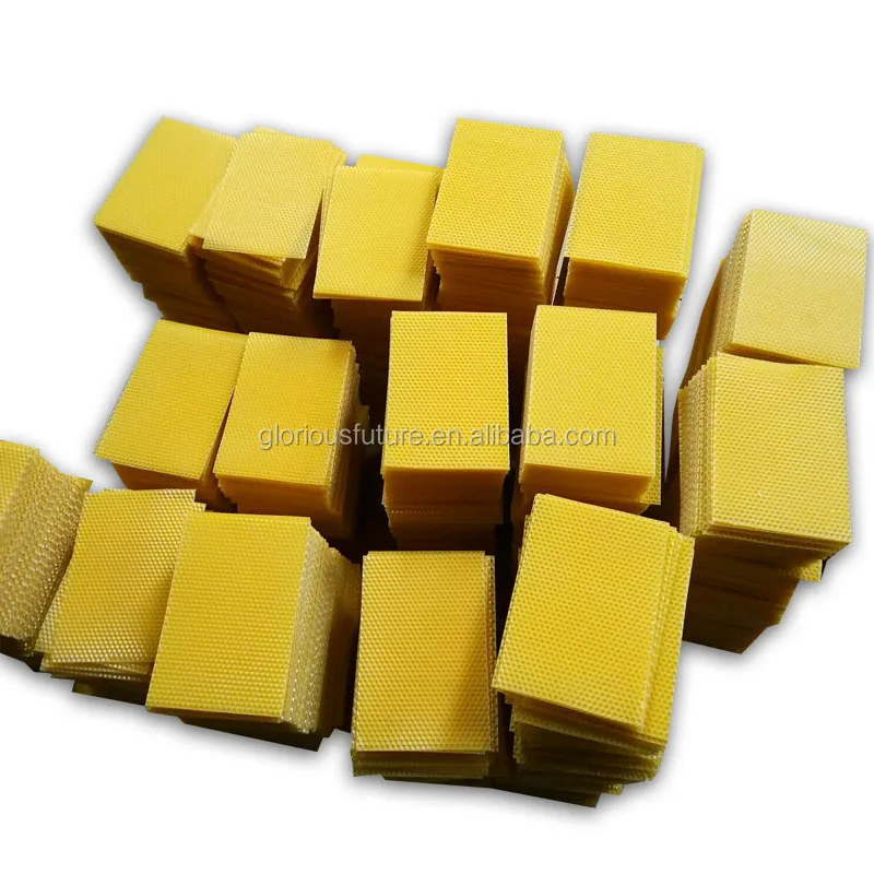 2022 500g/250g Comb Honey Bee Boxes Small Beeswax Sheet