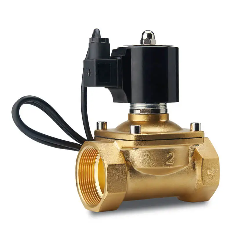 Kepler Brass Stainless Steel IP68 Underwater Dance Water Fountain Diaphragm Solenoid Valve DN50 2inch 24VDC