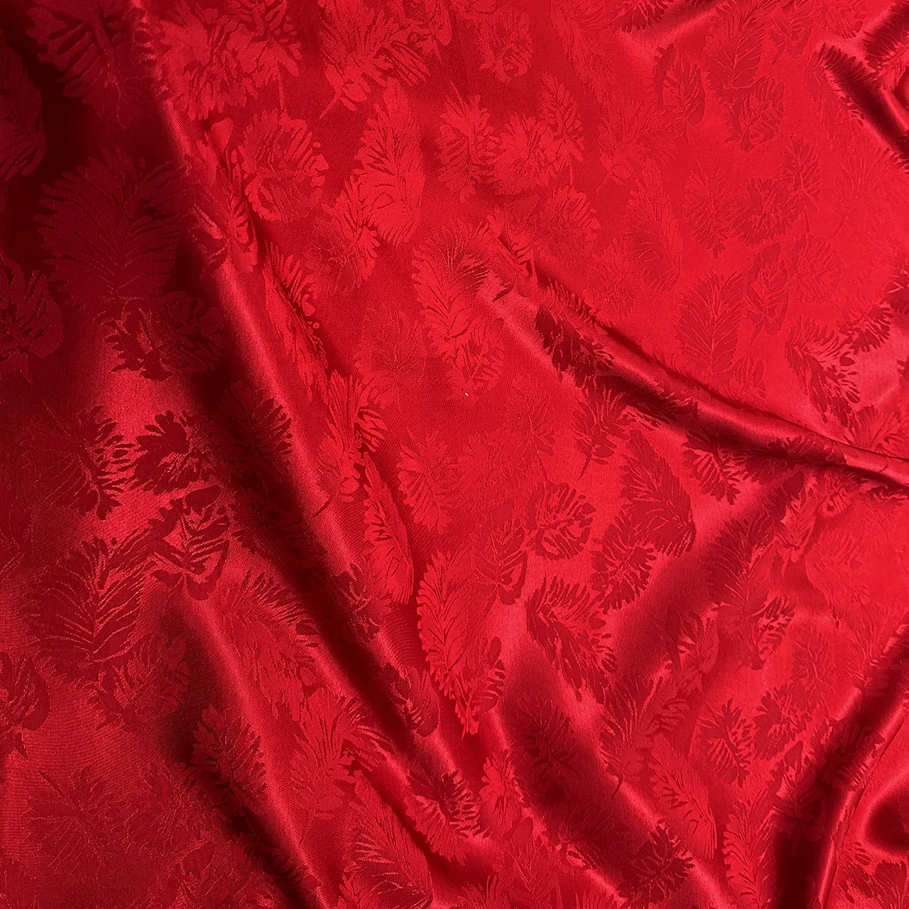100% Polyester Textile Wholesale Satin Jacquard Fabric for Bedding