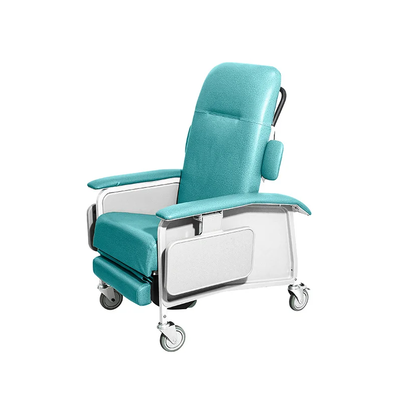 YA-DS-R02 China Mobile Medical Room Hospital Grade Recliner Phlebotomy Chair For Elder