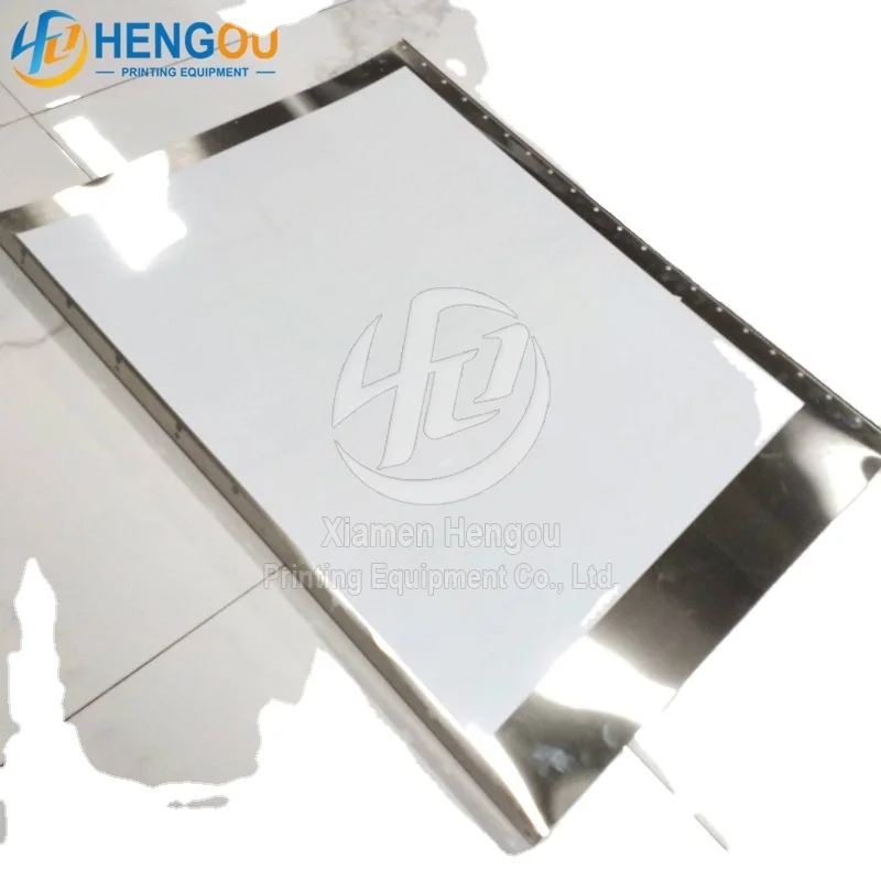 1030x807x0.4mm Komori sand Cylinder Jacket U  is 8 holes And O  is 8 holes