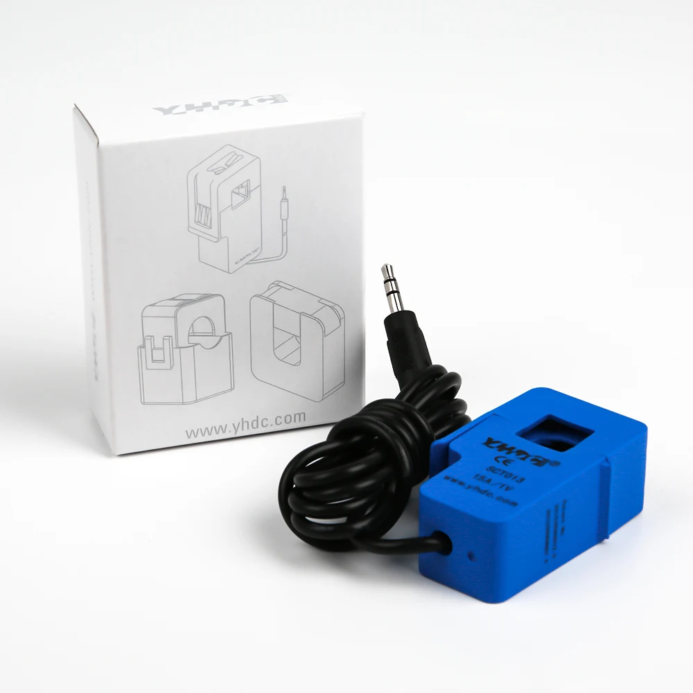 Горячая Распродажа, SCT-013-015 неинвазивный разделенный сердечник, трансформатор тока, датчик переменного тока 15а