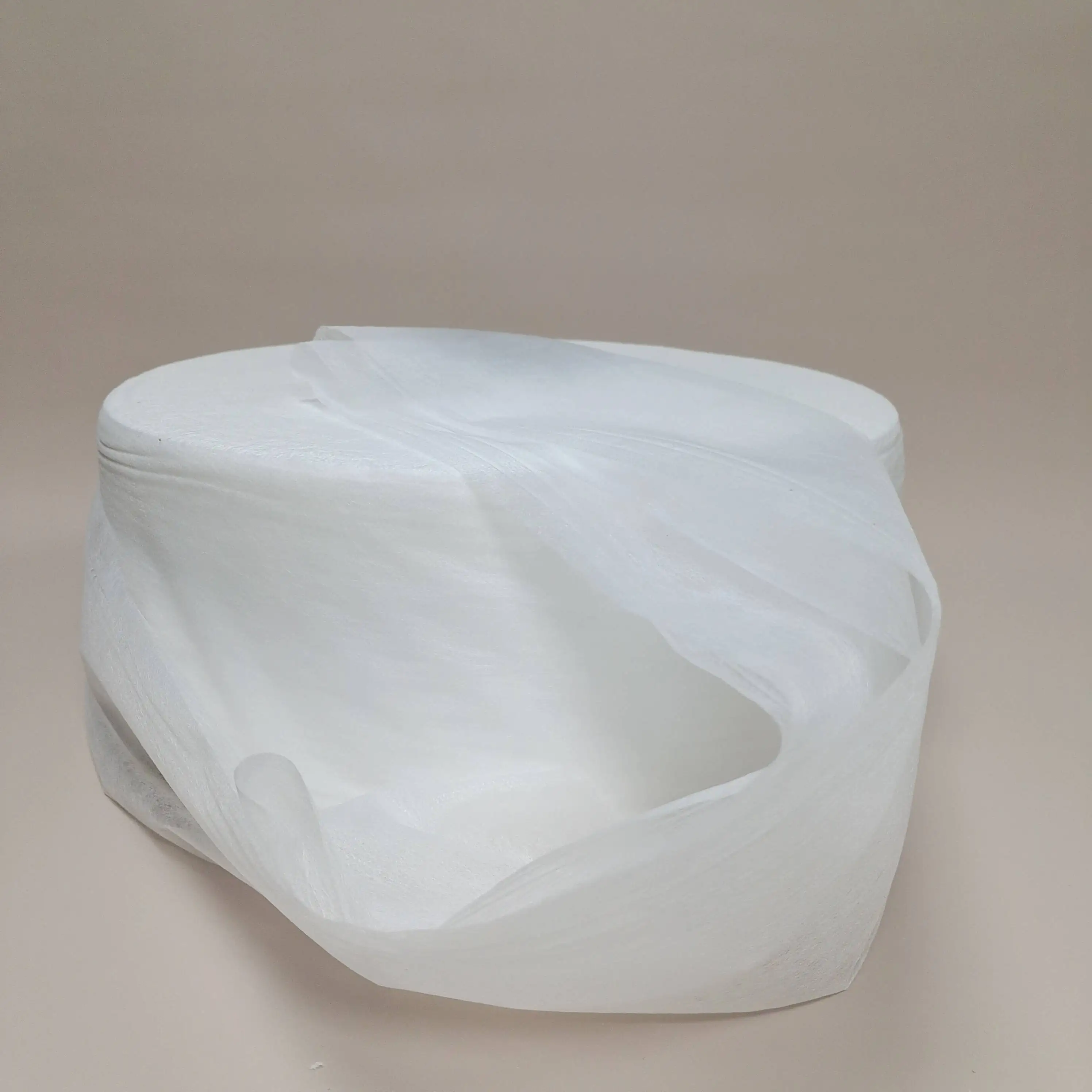 Super soft Plastic Film , PE Film Laminated Non Woven Fabric