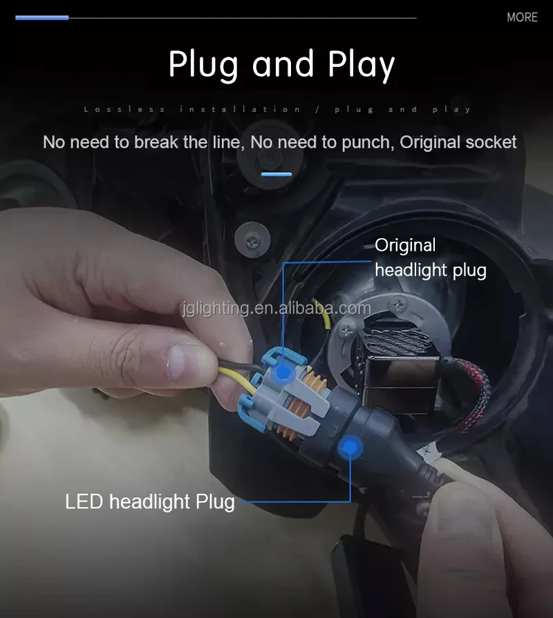 High Power High Lumen 140W 28800LM 12V 24V Car Led Bulbs H7 Led Canbus Error Free Decoder Low Beam Led H4 H1 H11 Led Headlight