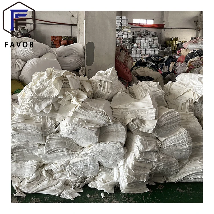 White Face Towel Cotton 100% Cotton Textile Waste Recycled Industrial Clothing Wiping Rags