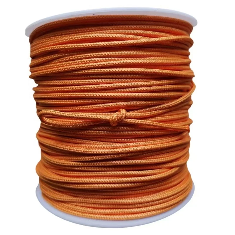 2mm round UV resistant Rope Cord String Dynee ma rope  wax Power cord