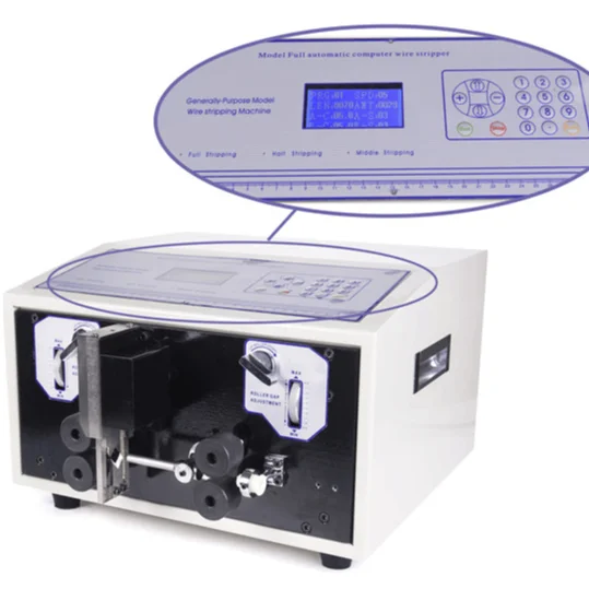 Fully automatic terminal crimping machine wire cutting stripping crimp machine