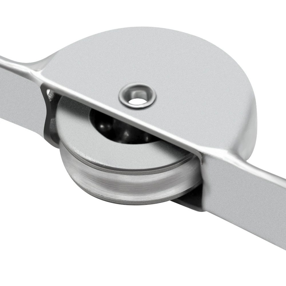 High Quality Aluminum Alloy Sliding Door Roller Stainless Steel Bearing Metal Wheel