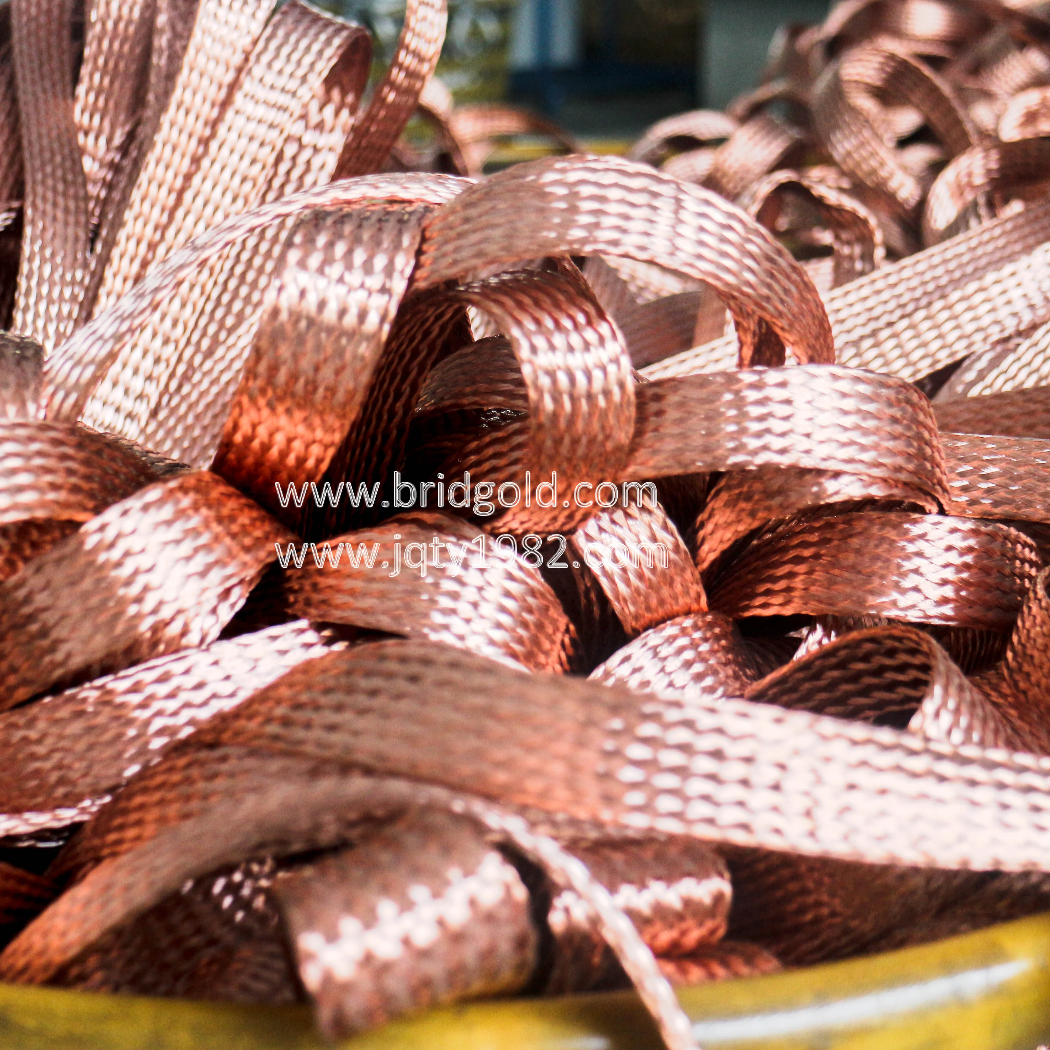 Плоская оплетка из луженой меди 50 мм шириной x 4 мм толщиной 360 а 100 мм2