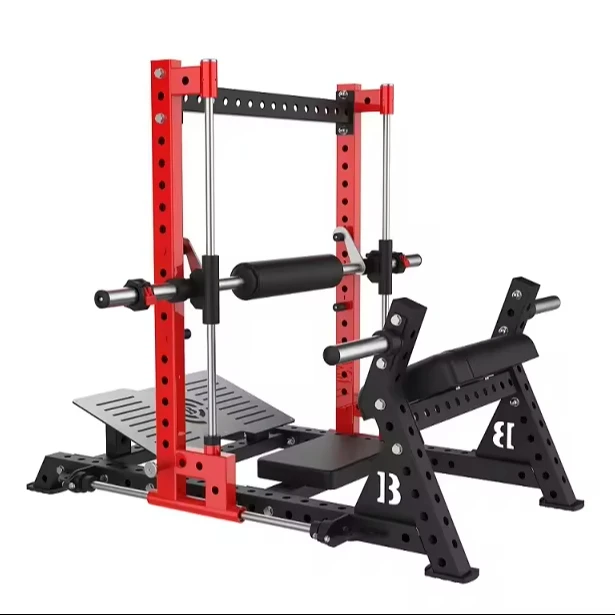 Gym Equipment Dual Function Plate Loaded Selection Seated pendulum squat gym equipment Hip Thrust For Training