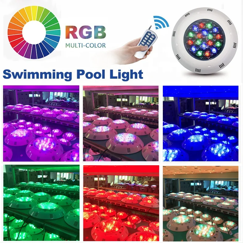 wall-mounted 12v high power waterproof led rgb swimming pool light pool & accessories