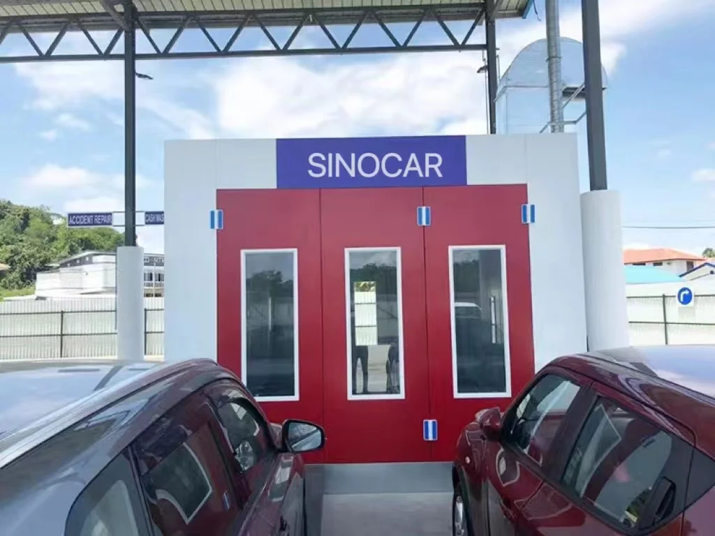 Standard size 24kw Electric heating Car paint Spray Booth with CE approve standard Car paint room