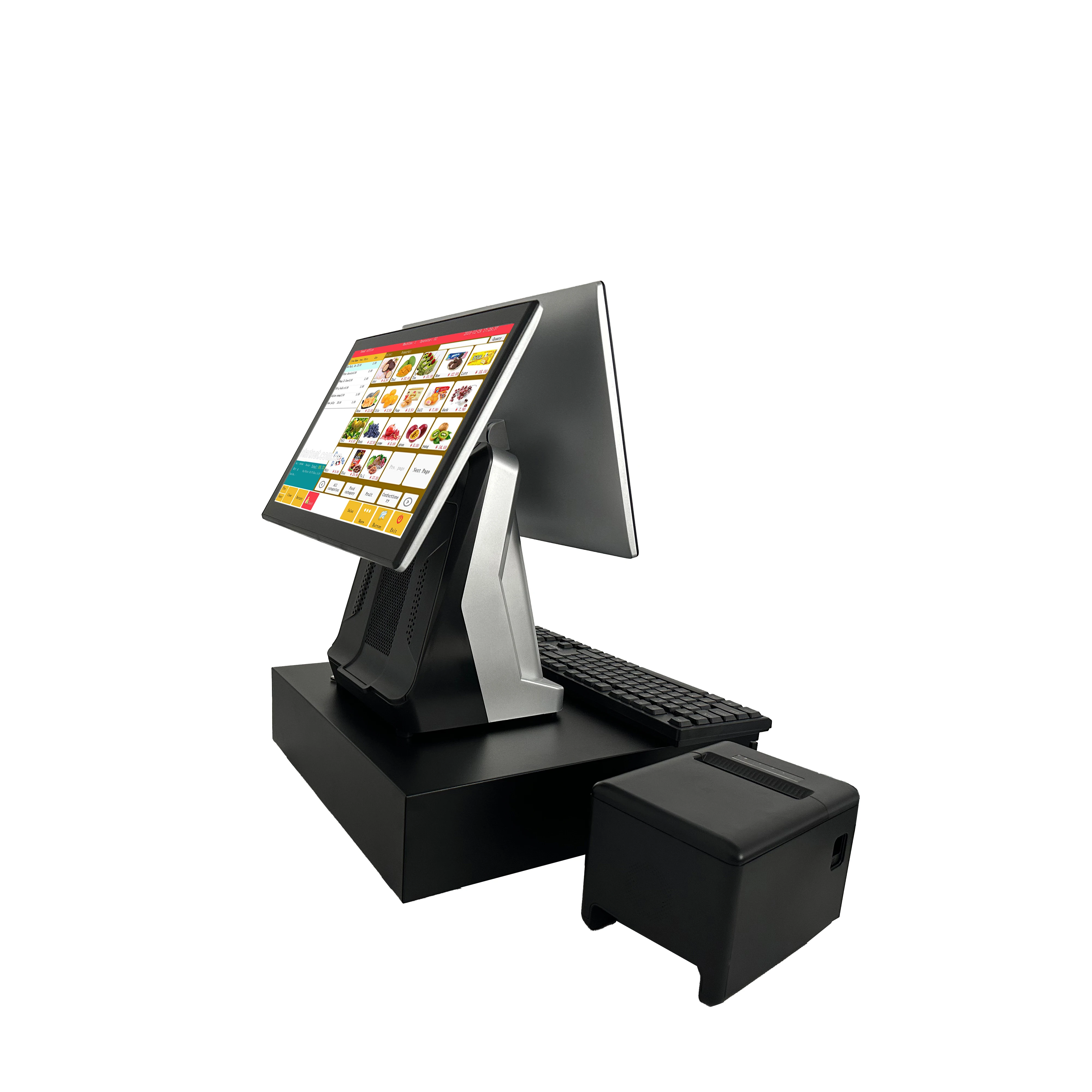 15.6' touch screen all in one windows os pos system restaurant windows 7 pos system