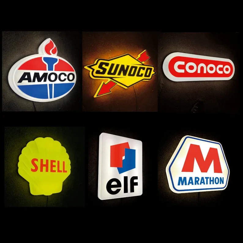 Led Neon Electronic Signs Aluminum Stainless Steel Backlight Hotels Commercial Streets Cars Malls Parks Led Backlit Sign