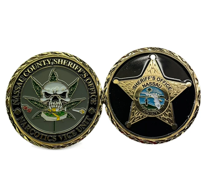 China Factory Custom Metal Star of David Pusher Coin for Sale