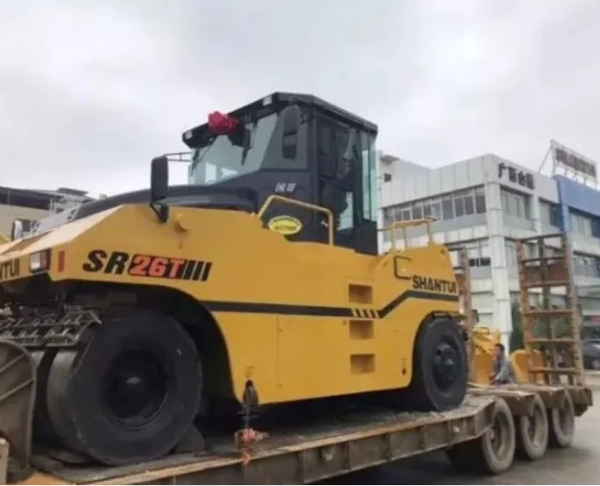50 Ton Road Roller High Quality SHANTUI SR30T Tyre Drum Made In China Road Roller