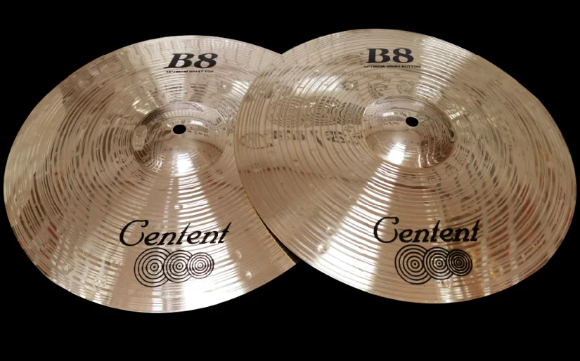 High-end practice cymbals b8 Drums cymbals set Cymbal pack 5pcs for drum kit